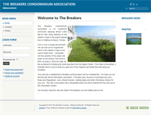 Tablet Screenshot of melbeachbreakers.com